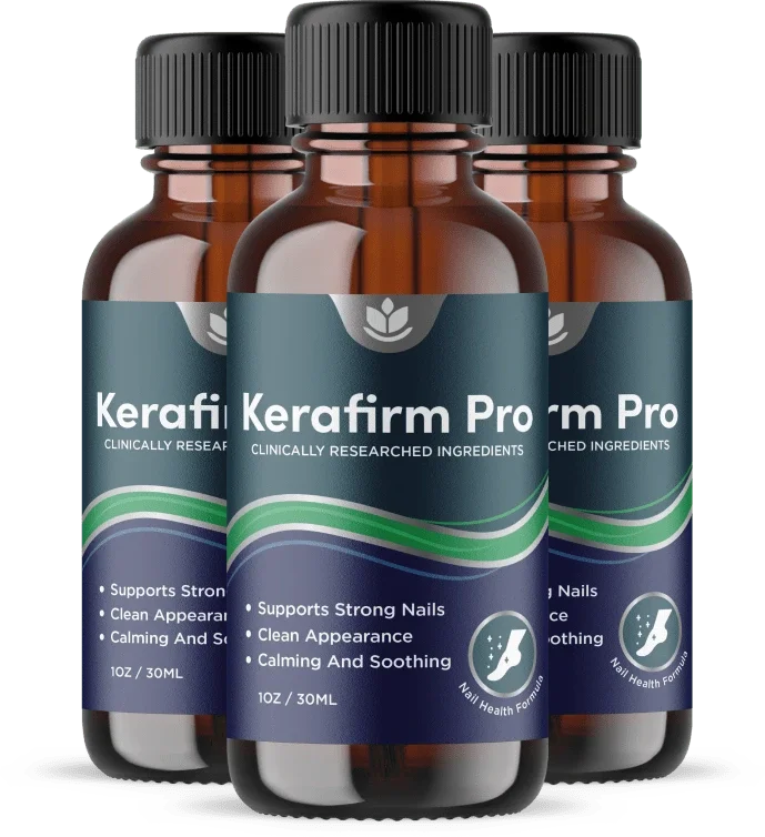 KeraFirm Pro topical nail care applicator bottle