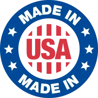 KeraFirm Pro made in USA manufacturing badge
